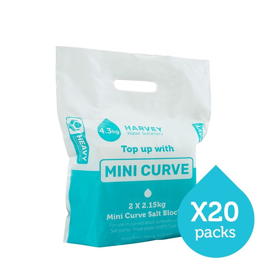 Mini Curve Salt 20 Packs (2 blocks per pack)