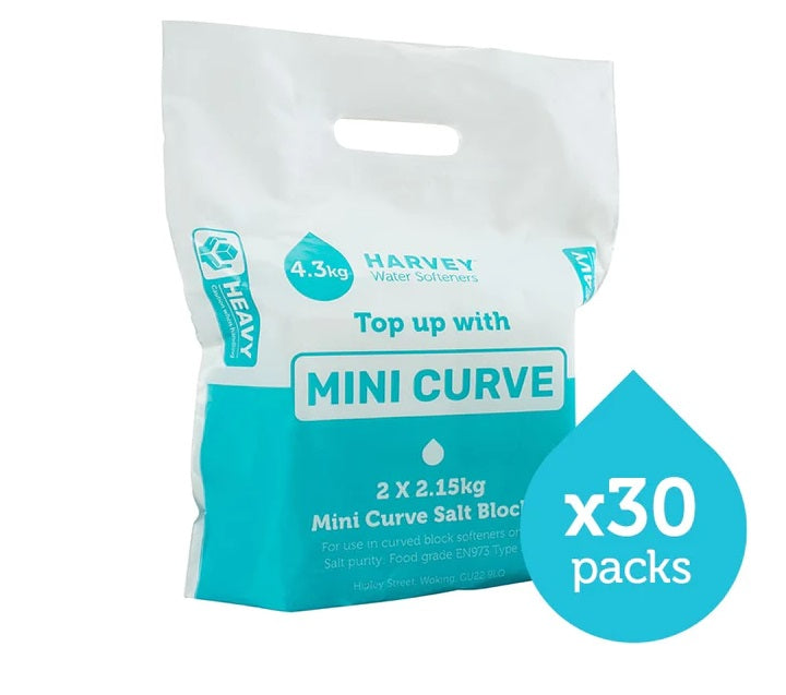 Mini Curve Salt 30 Packs (2 blocks per pack)